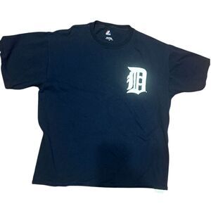 Magglio Ordonez Detroit Tigers Majestic Vintage T-shirt size XL #30